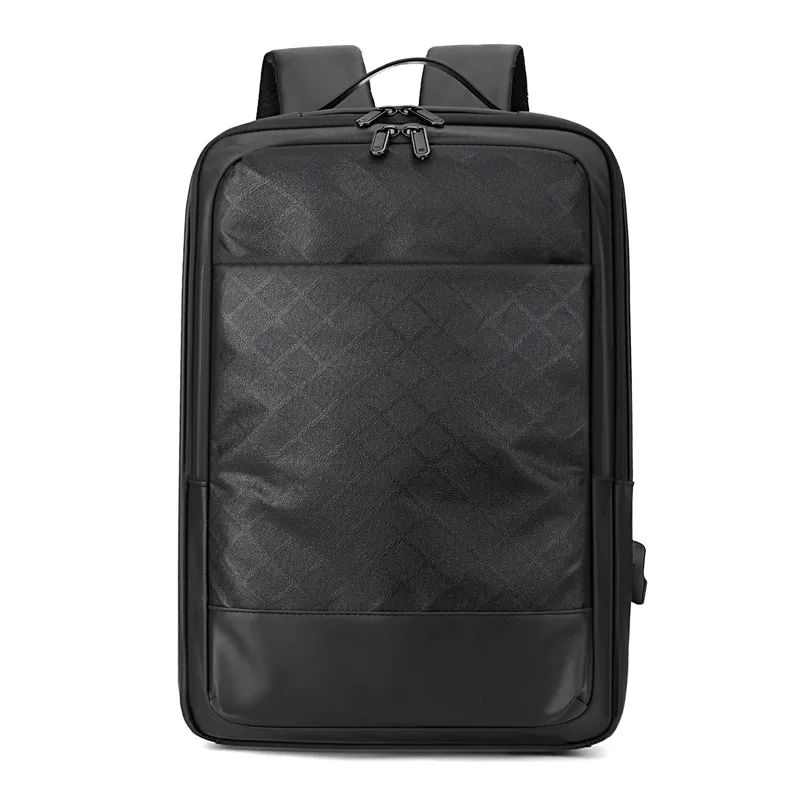 product laudtec custom logo 156 inch laptop backpack with usb business travel waterproof nylon lining zipper for school or work dnb161-3