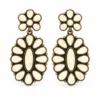 Antique gold, ivory white
