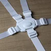 Five-point oval buckle-white strap