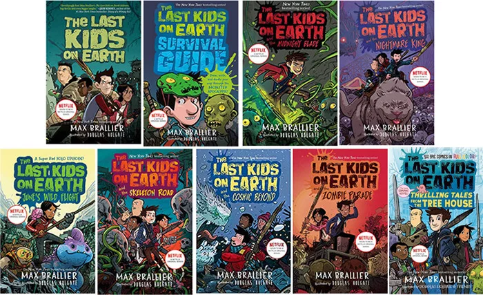 9 Books/set The Last Kids On Earth Popular Netflix Picture Book For  Children Gift English Original - Buy Picture Story Book,Children's Interest  