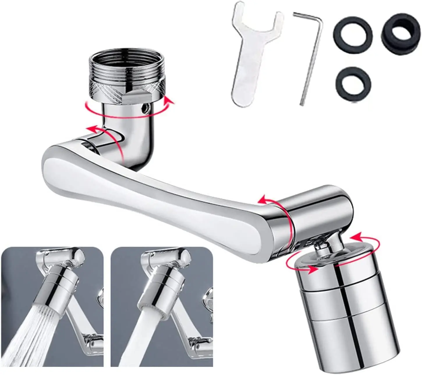 1080 градусов поворотный кран удлинитель механический кран аэратор
