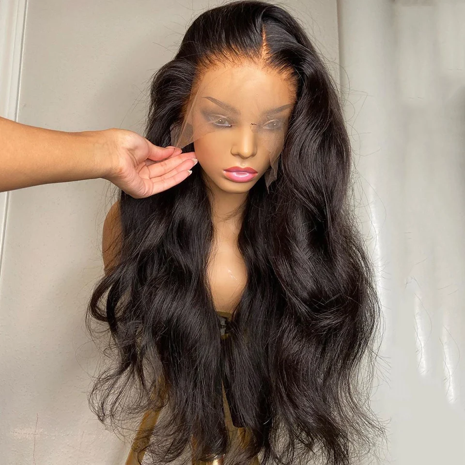 Cheap Body Wave Hair Lace Wigs for Black Women 150% Density