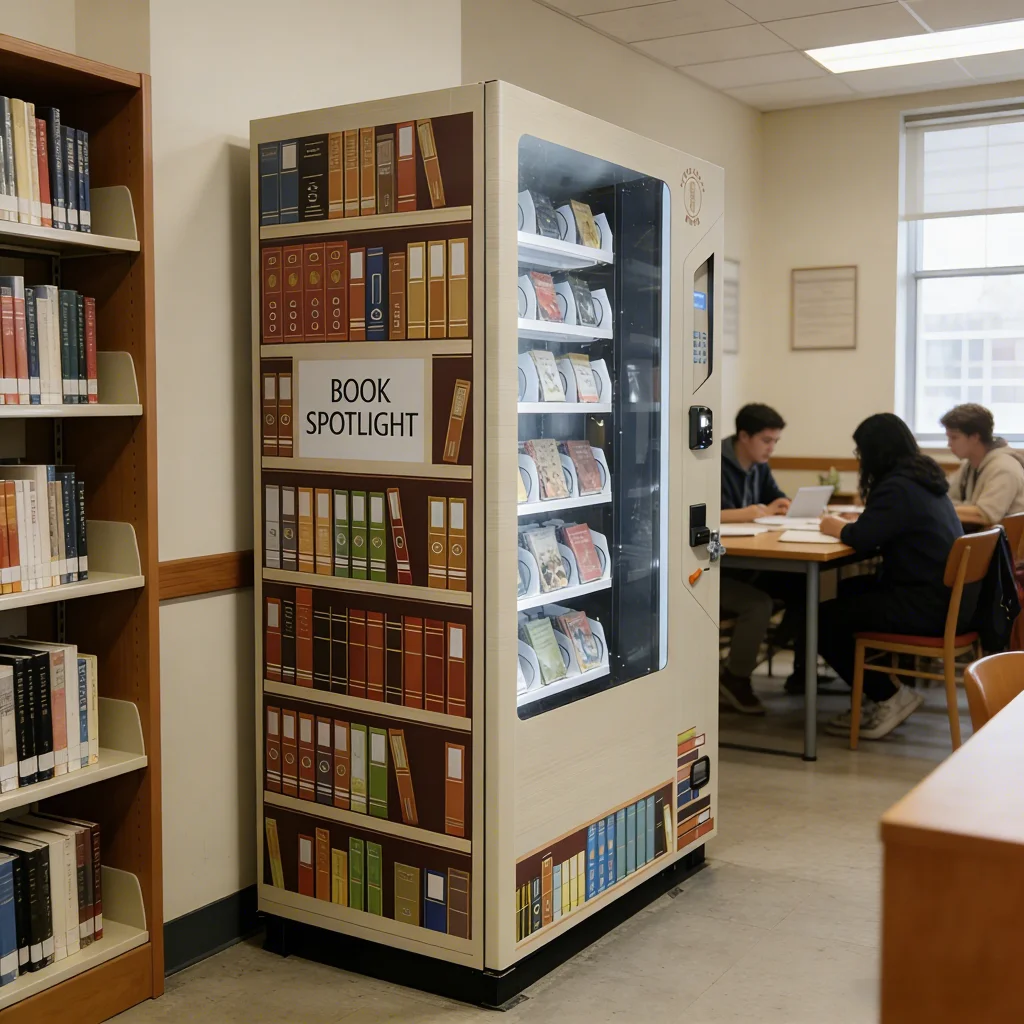 Selbstbedienungs-automatischer Büchervendingautomat für Bibliotheken mit SDK-Funktion für Schulbuchhandlungen und Cloud-Integration