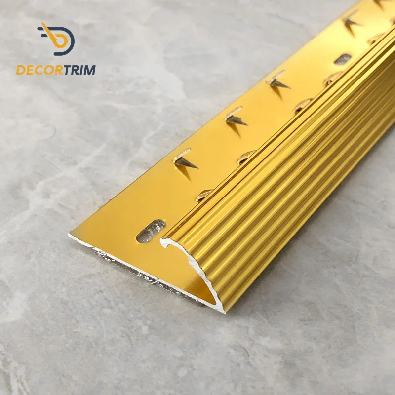 Prolink Metal Factory YJ-155 Flooring Accessories Durable High Quality Aluminum Metal Carpet Edge Trim