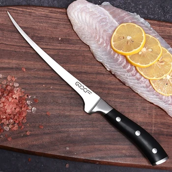 Professional Non-Slip Handles Razor Sharp 7 Inch Japanese Fish Filleting Knife