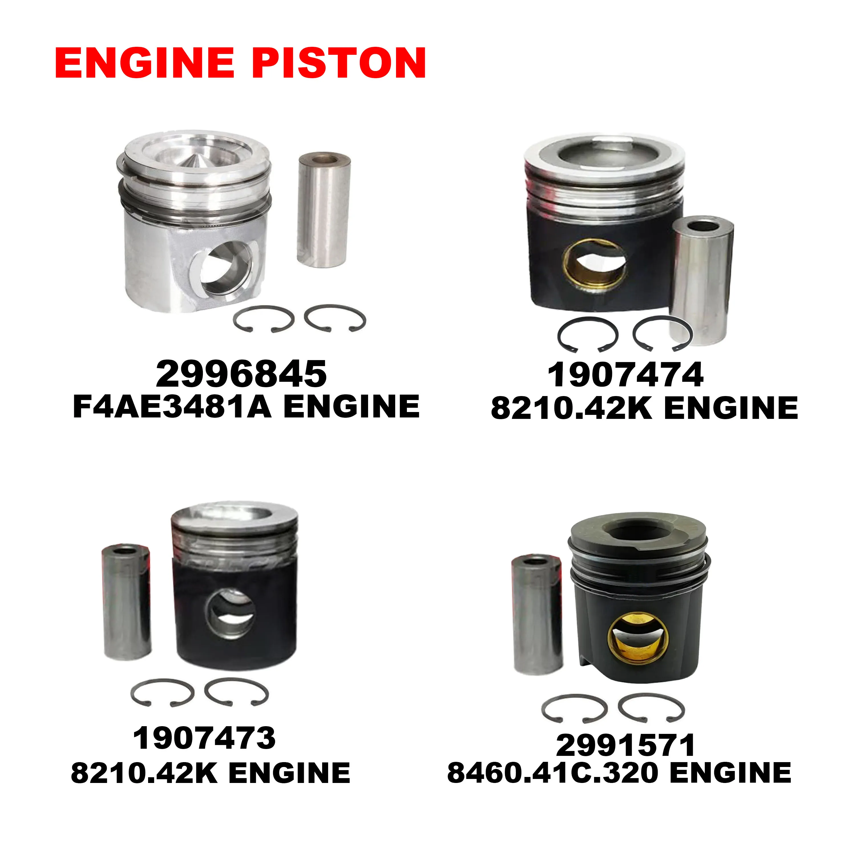 Iveco Cursor 9 Bus F2CFE612A Engine Repair Kit - Lightningloco
