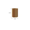 Marrone, D:20CM, H:28CM