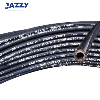 JAZZY hydraulic rubber hose DIN 1TE/SAE SAE 100R4 DIN EN 853 856 854 SAE 100R13 100R15 Hydraulic Hoses