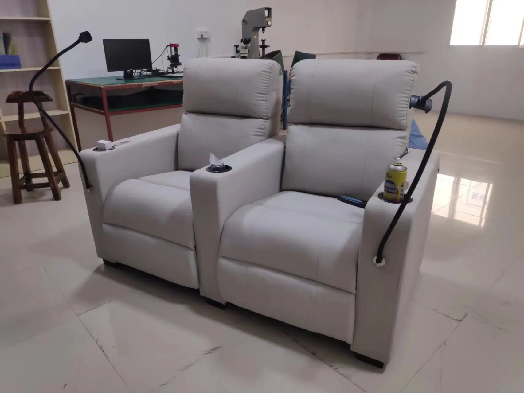 On Stock Comfortable Luxury Modern Furniture Living Room 1 2 3 Seater Functional Recliner Sofa Set details