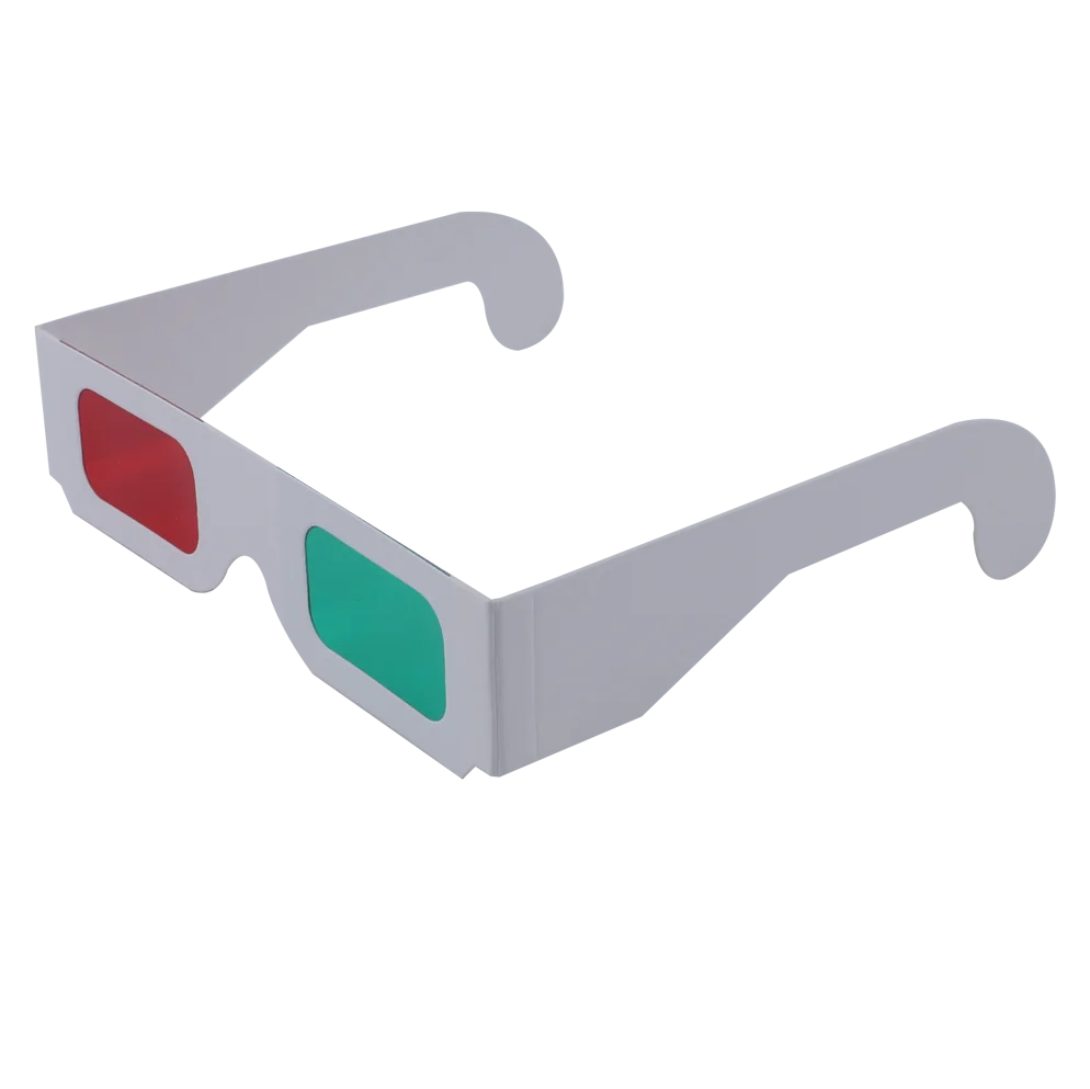 Универсальные бумажные 3D очки Anaglyph картонные 3D очки для просмотра  анаглифа красные синие 3D очки для просмотра фильмов и видео| Alibaba.com