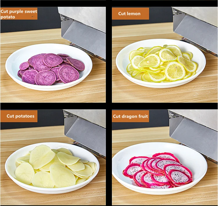Good Quality Thick and Thin Adjustable Multifunction Vegetable Commercial Potato Onion Slicer Cutter