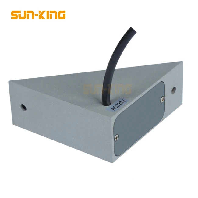 Hotel Aluminum Warm White 2700K Trilateral Decorative Windowsill Lamp 5W Led Outdoor Passage Light