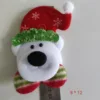 Gorro copo de nieve con cabeza de osito
