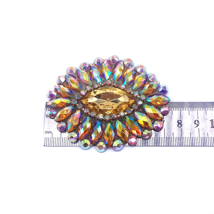 Dowarm Lot De 720 Strass SS20 à Dos Plat, 4,8