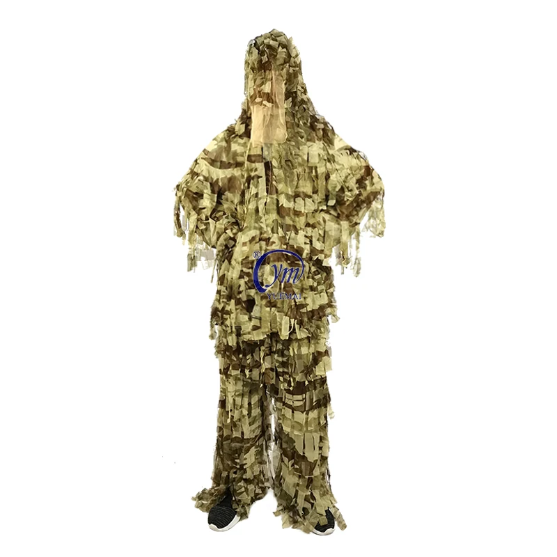 DETECH 3D Blatt Tarnhut - Ghillie Cap Für Jagd & Outdoor