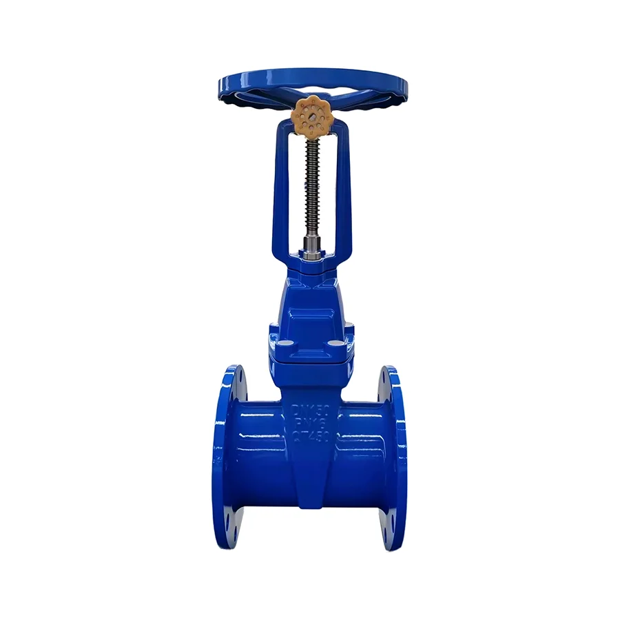 Lockable Manual OS&Y Gate Valve EPDM Soft Seat Ductile Iron Body PN10/PN16 Pressure Flange Connection for Water Plant Industrial