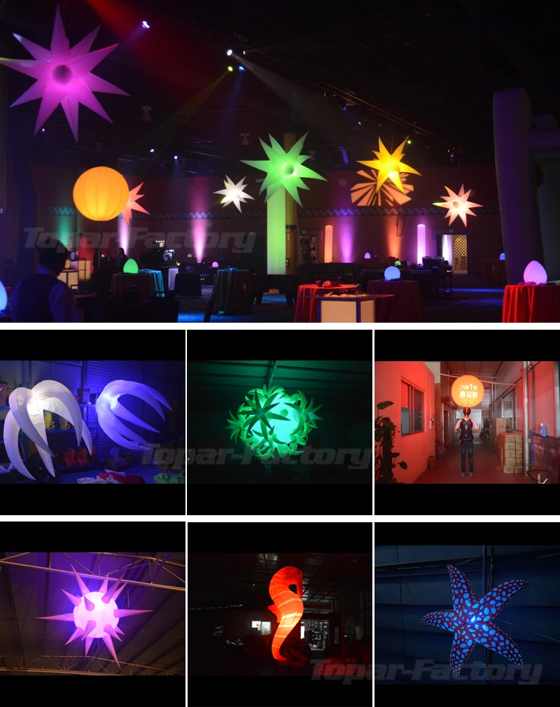 Topar-inflatable Outdoor Nightlight Mobile Led Lighted Walking ...