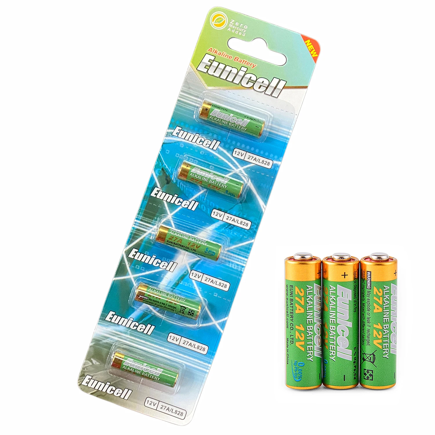 23A 12V Alcaline Batterie Piles A23 MN21 L1028 GP23A Eunicell 60mAh UK Seller 