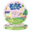 Assiettes en carton colorées 7 pouces 10 pièces