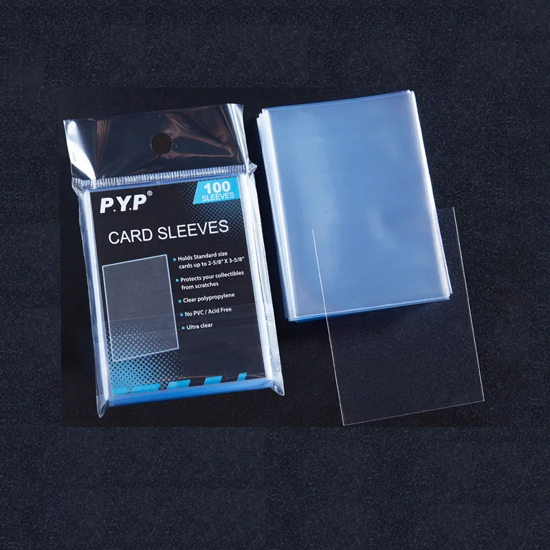 Custom Label Trading Card Sleeves 2.5x3.5" Premium Card Sleeves Standard  Size Poke Mon Penny Card Sleeves