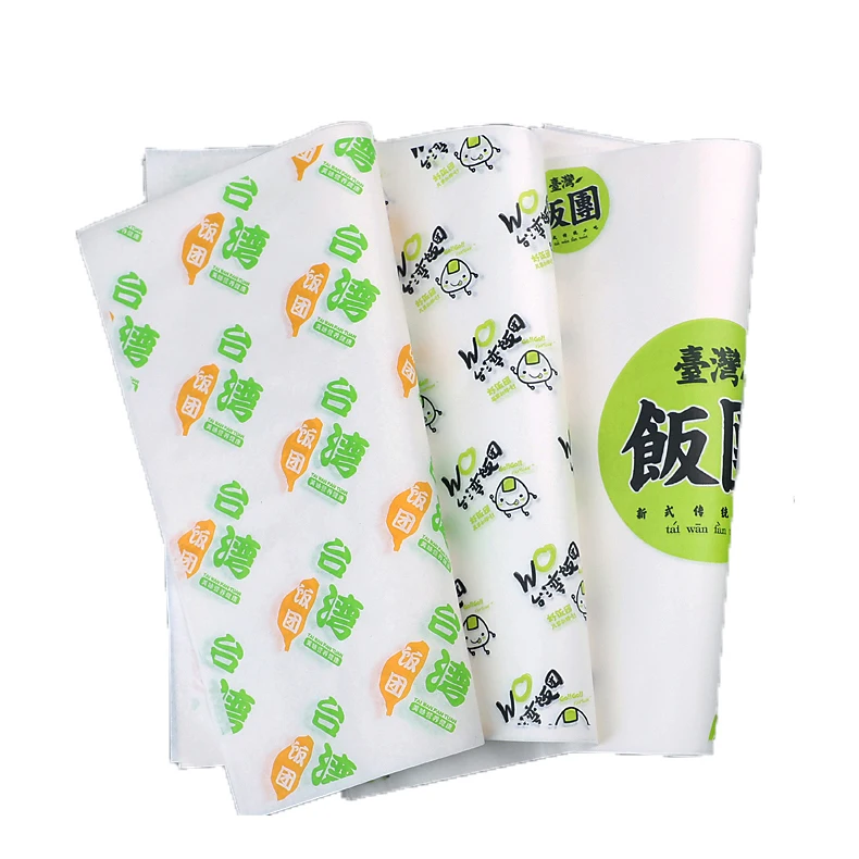 Baking Paper Type and Uncoated and Coating Greaseproof Hamburger Wrapping Paper