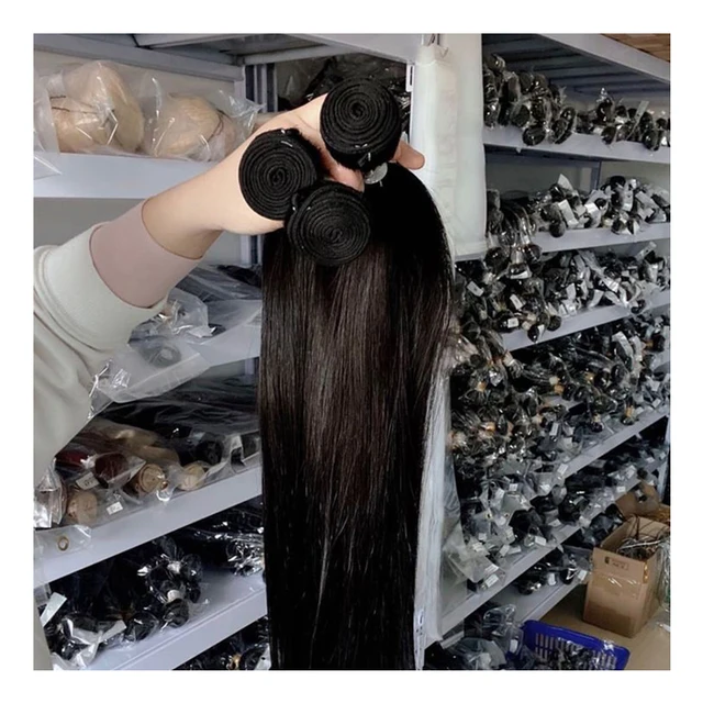100% Human Raw Cambodian Hair Bundles Vendor Wholesale Raw Brazilian Hair Vietnamese Cuticle Aligned Raw Hair bundle