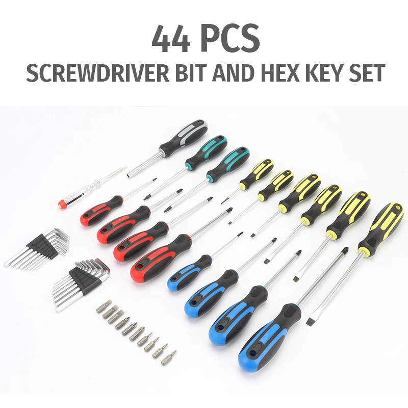Hot Sale 44piece Screwdriver Set With Hexagon Socket