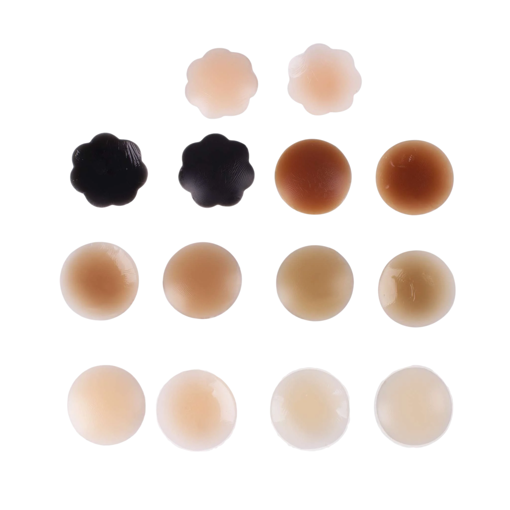 100% silicone reusable breast nipple cover underwear sticky