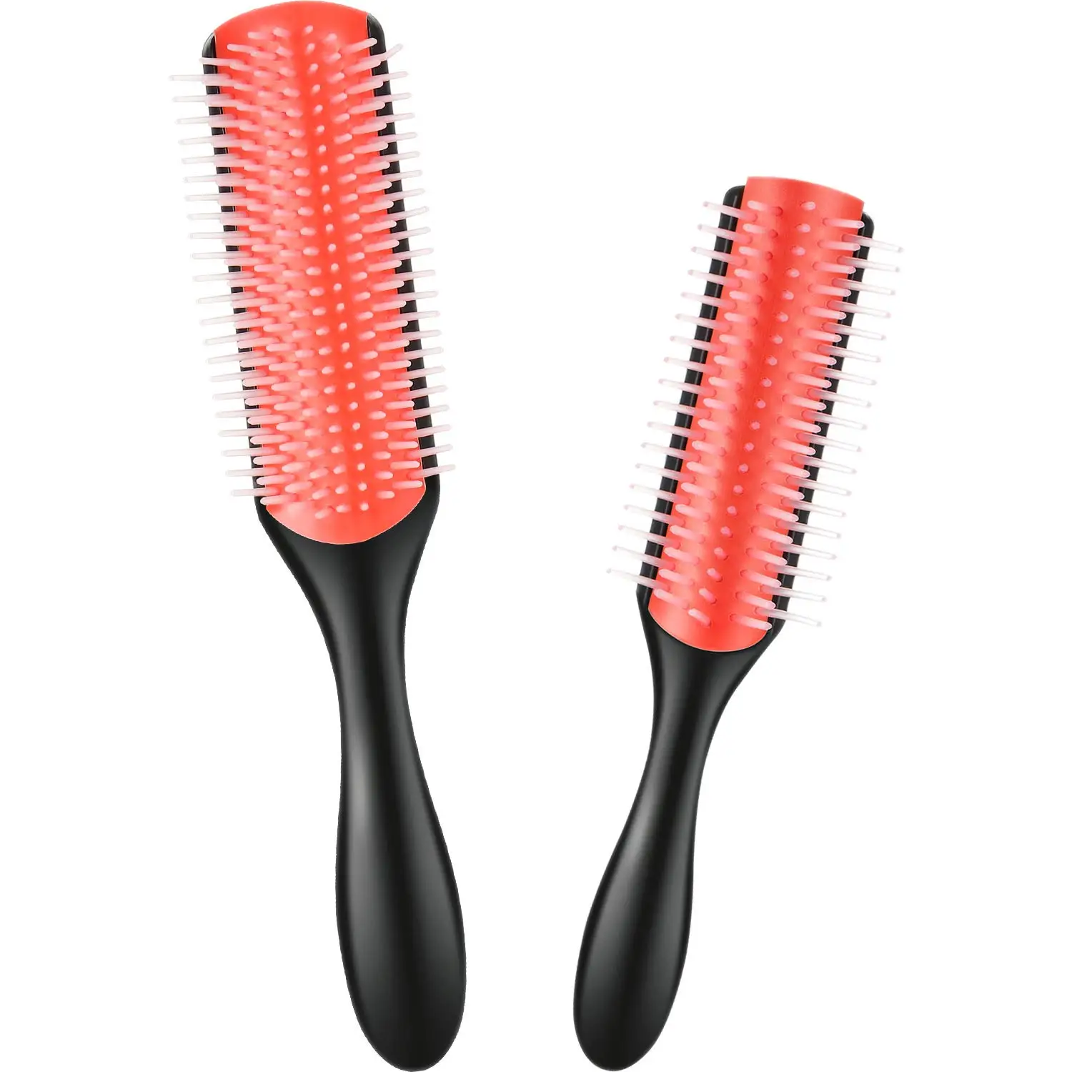 Detangling Comb Plastic Hair Brush Thermal Boar Bristle Detangle Afro Customlogo Detangler For Natu 