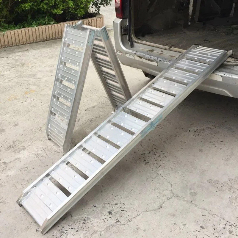 product truck loading snowmobile motor ramp-15