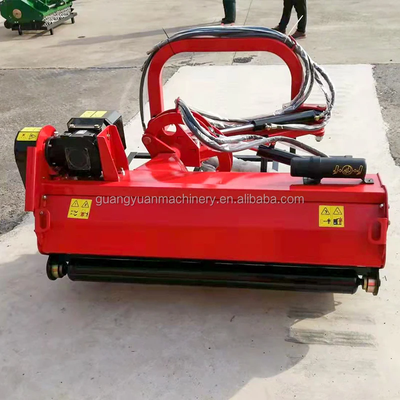 Hydraulic 3 Point Heavy Duty Lawn Flail Hammer Mower Mulcher For