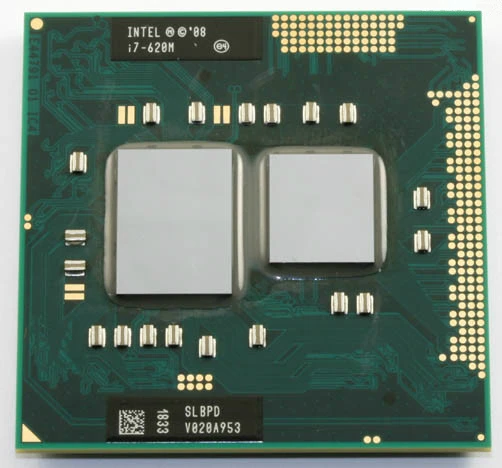Intel CPU Core I7 620M 2.66GHz 4M Socket G1 Laptop Processor CPU for Laptop