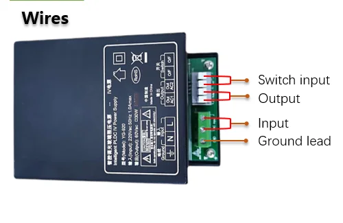 100w Power Supply Transformer Power Controller for PDLC Smart Film