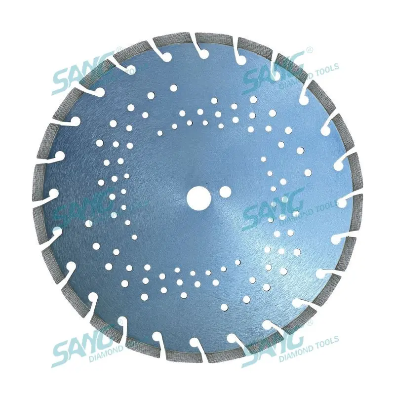 SANG 125mm Arix Segment Concrete Cutter Cutting Disc Laser Welded Diamond Saw Blade for Hard Concrete Cutting