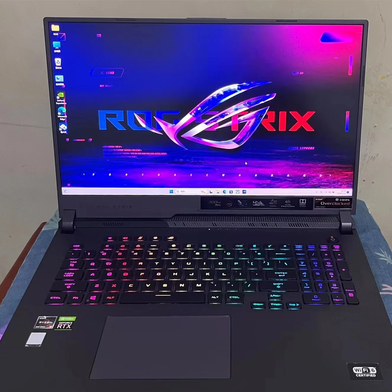 Rog Strix G5 R9-5900hx Rtx 3070(8gb) 15.6inch(300hz) Fhd High Refresh 