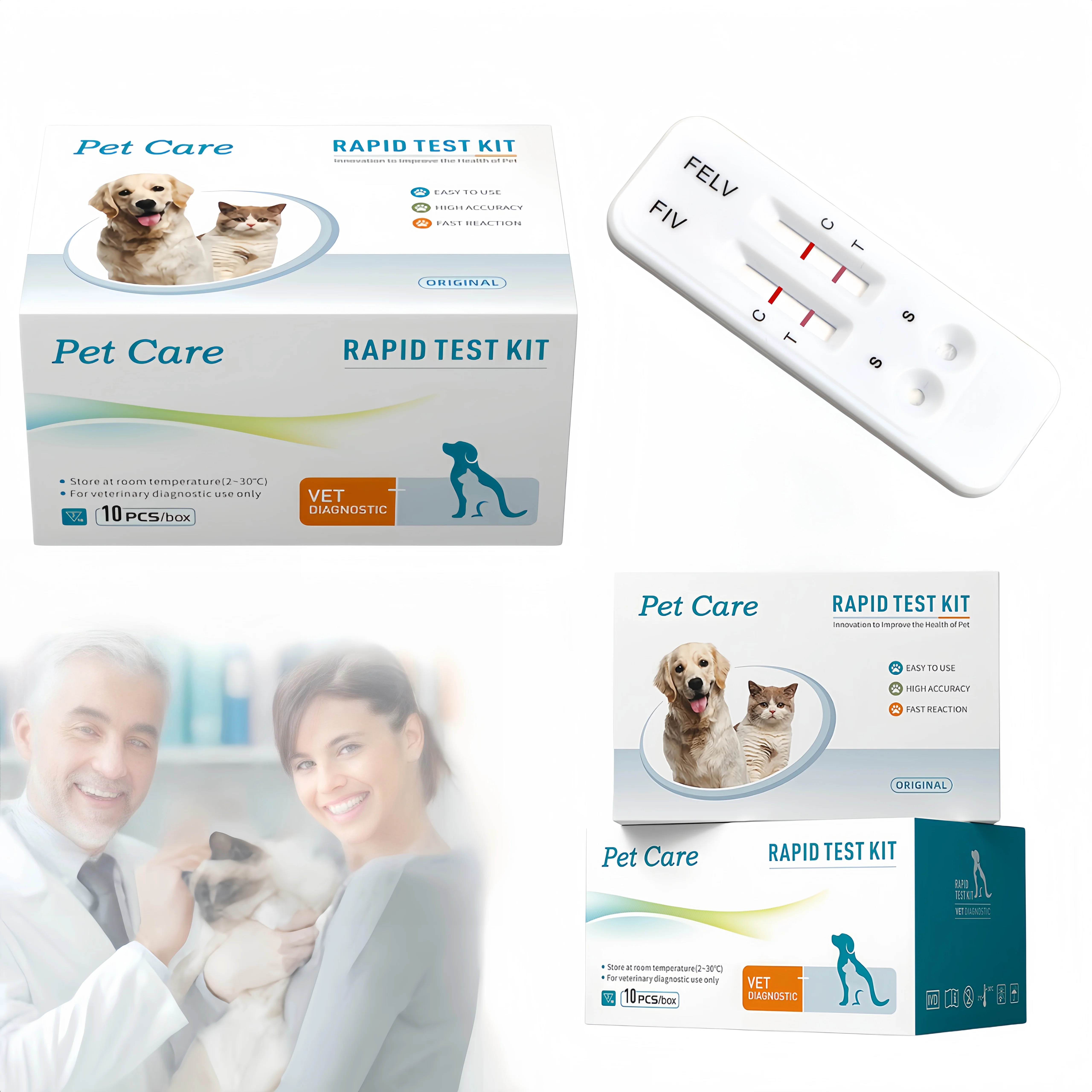 Picture of Feline Immunodeficiency ab Leukemia Ag(cat Leukemia and Aids)antigen ...