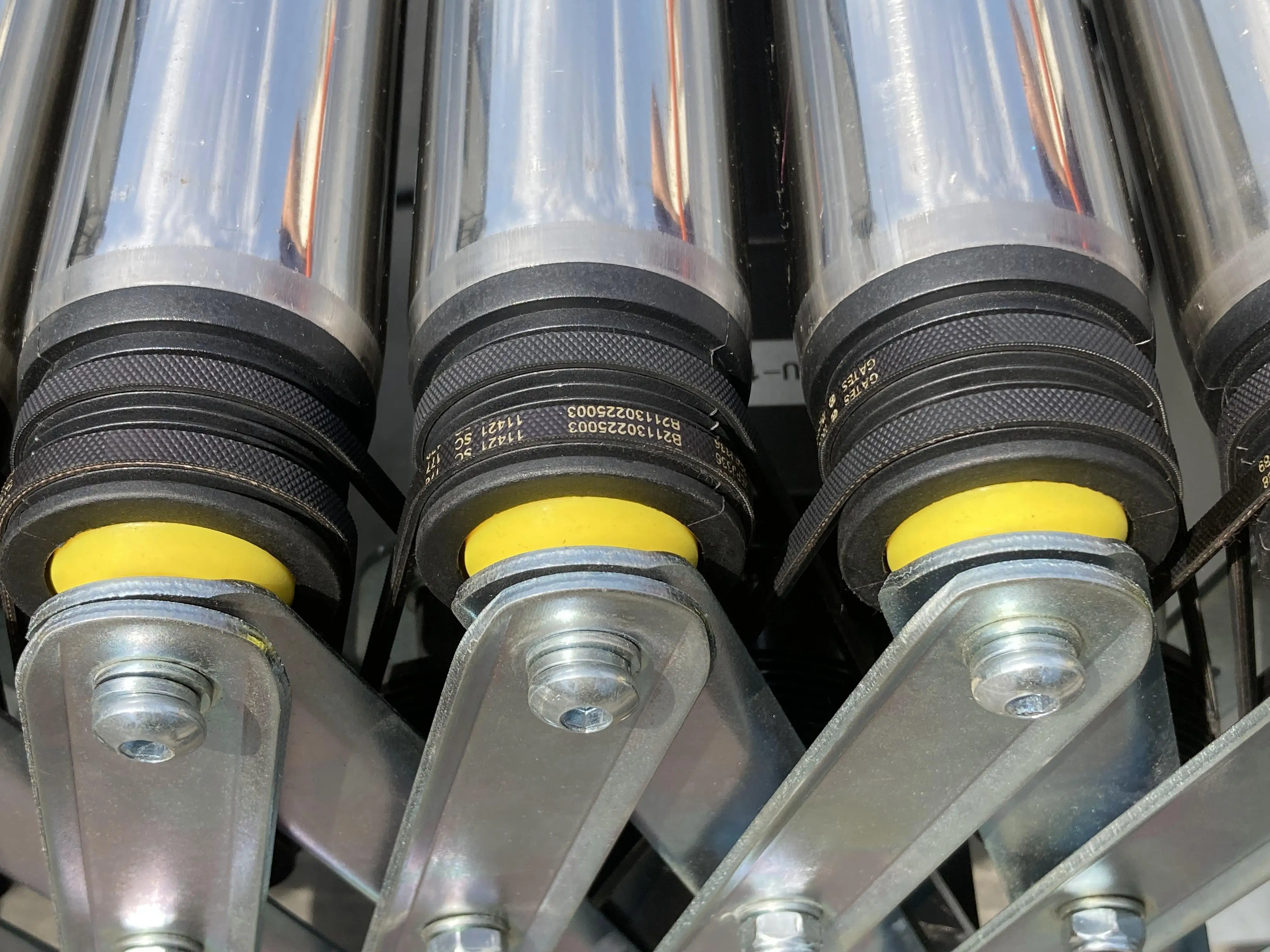 Гибкая ленточная конвейерная лента роликовая цепь система для складов