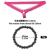 FRRK-3230 anillo negro+cinturón rosa