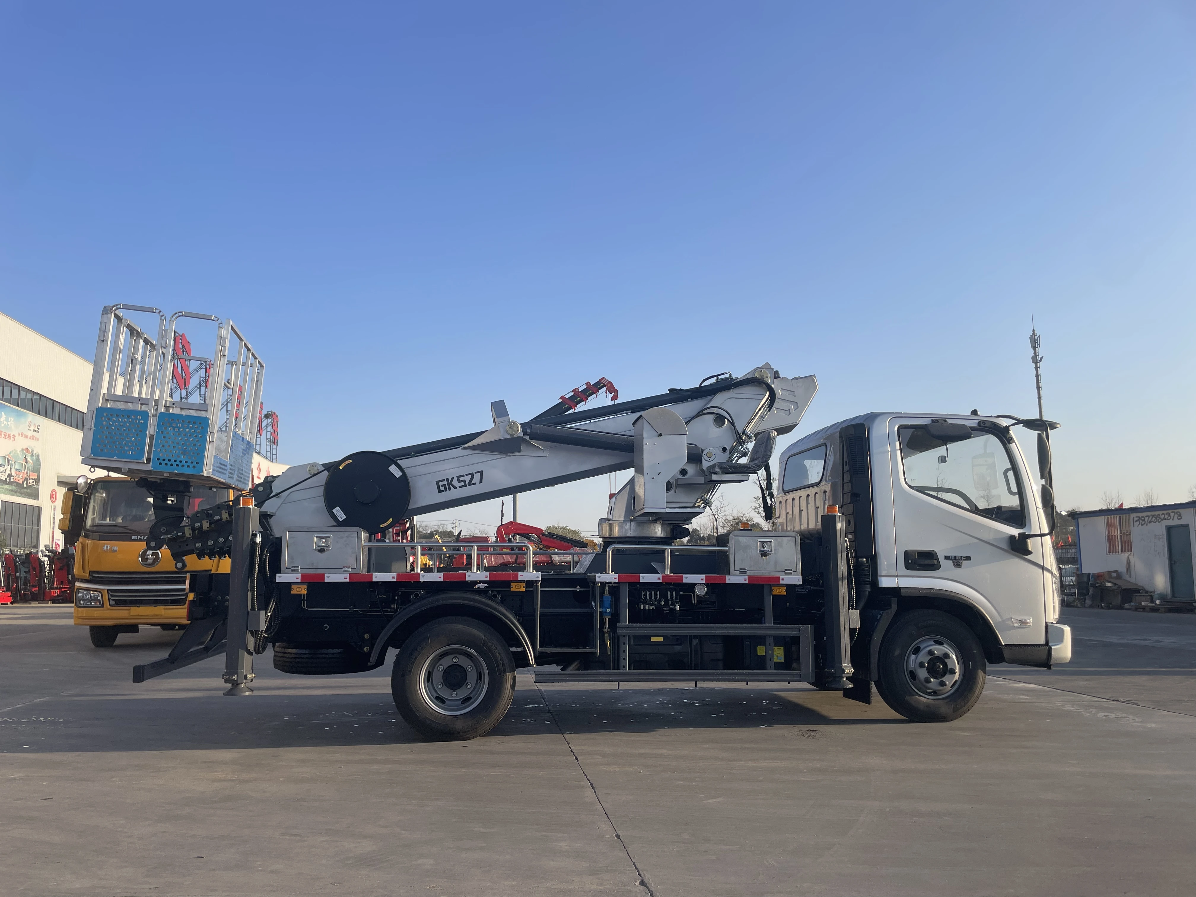 Foton Lift Height 27 Meters Telescopic Boom Type Aerial Work Vehicle