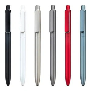 Premium Quality Press Gel Pen with Custom Logo 0.5mm Tip Smooth Writing for Business Promotional Gift and Office Supplies