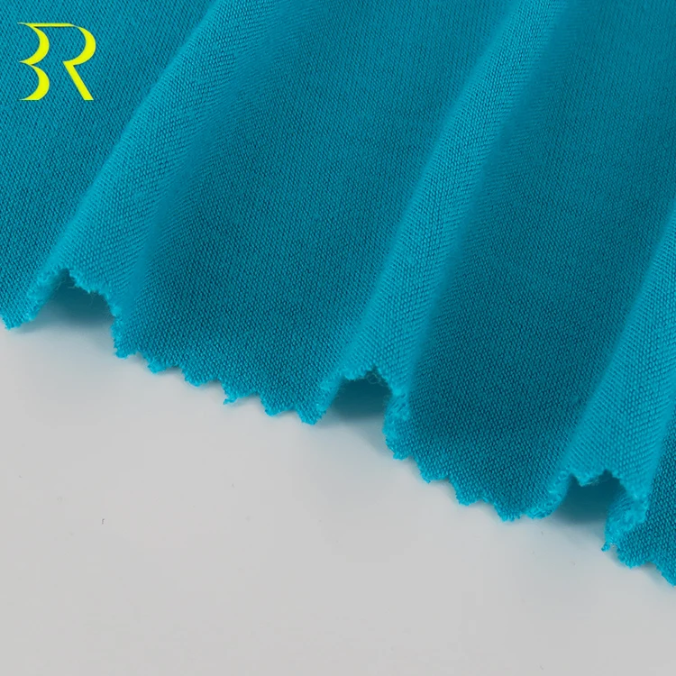 
 Хорошая, не скатывающаяся, вискозная одинарная трикотажная ткань из 95% вискозы, 5% эластана для нижнего белья  