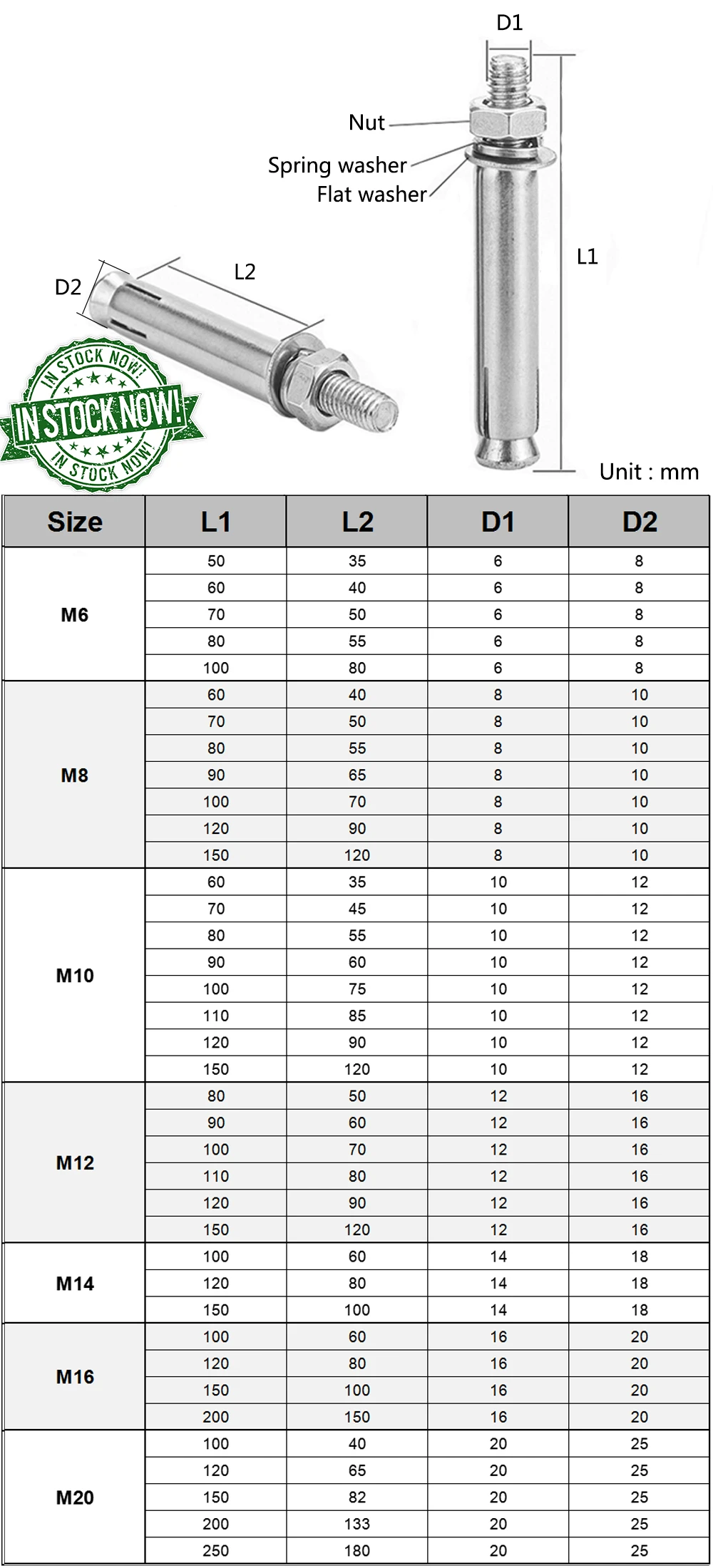 Anchor Bolts For Concrete Wall Fasten Eye L J Hook Type Headed Steel