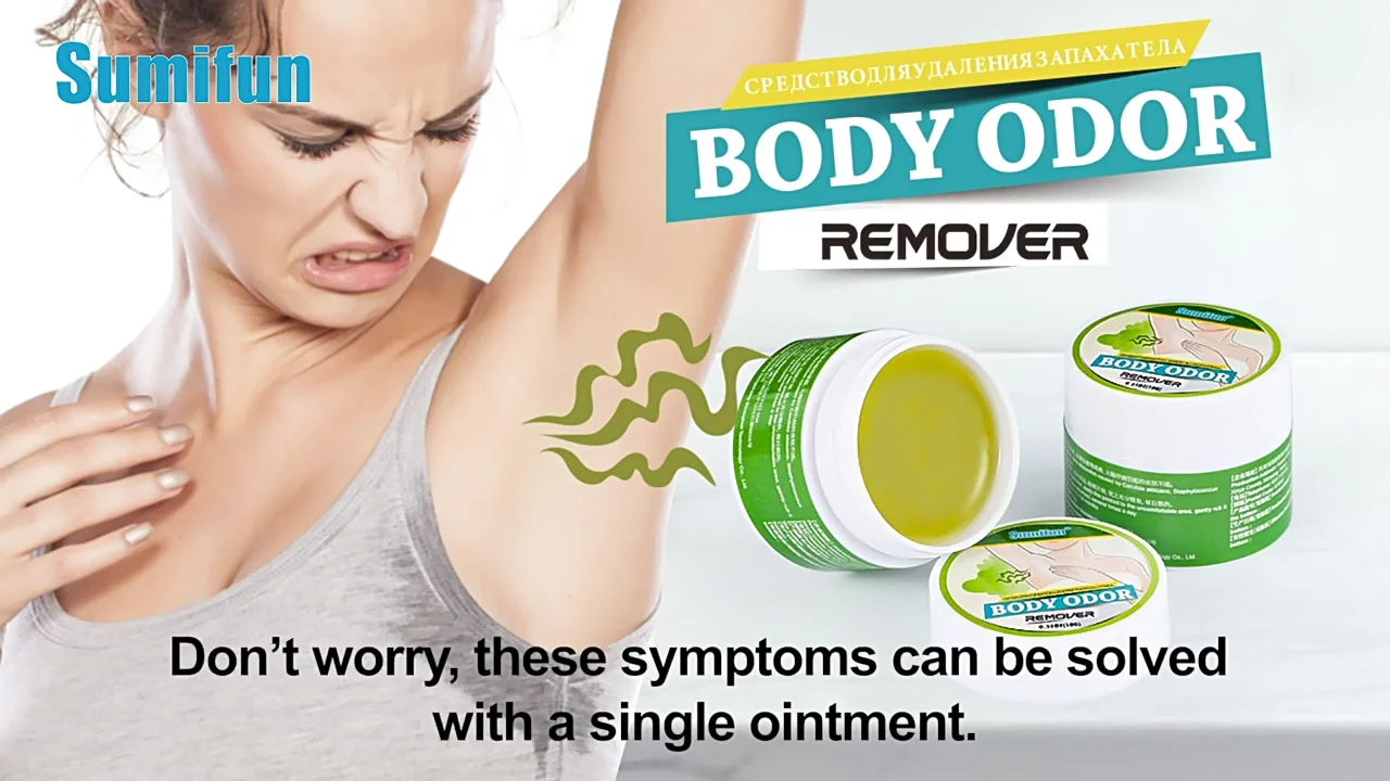 10g Body Odor Underarm Sweat Deodor Perfume Cream Removes Armpit Odor