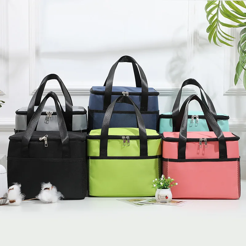 folding travel functional insulated tote bag STAYTOP Dark Olive Green Solid Color Large Cooler Bag, Foldable Kitchen Reusable Grocery Bags,Leak Proof Portable Lunch Bags for Shopping Food Beach Camping: Home & Kitchen day excursions while traveling and for additional packing capacity as a personal carry DXSSXC Large Capacity Folding Waterproof