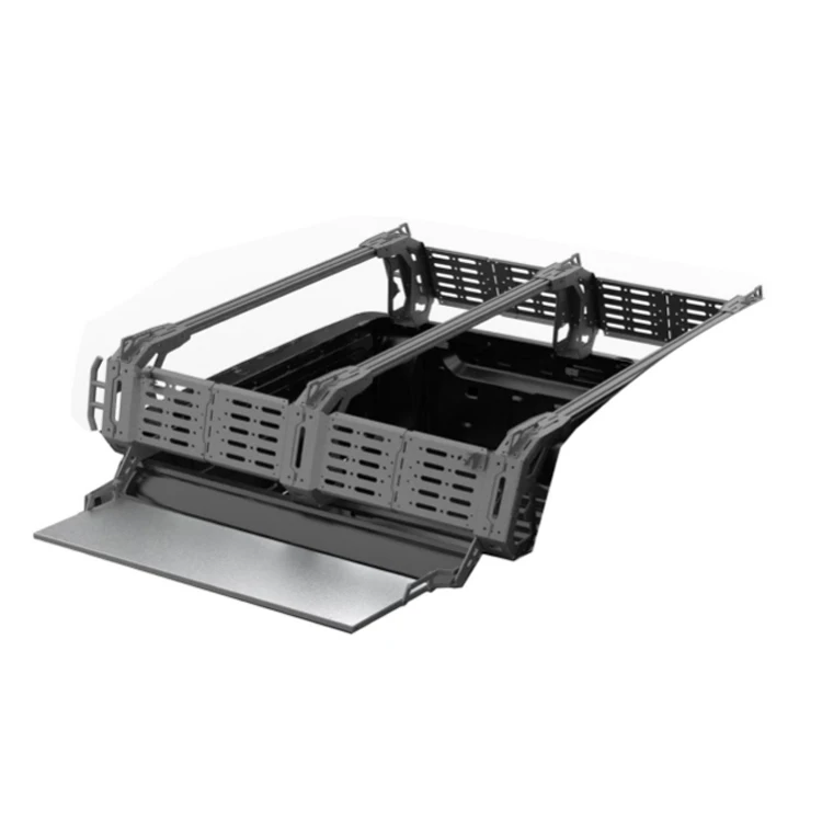Truck Bed Rack for BYD Shark 6 Accessory Aluminum Alloy Without Luggage Rack Pickup Truck Extension Rack Exterior Accessories