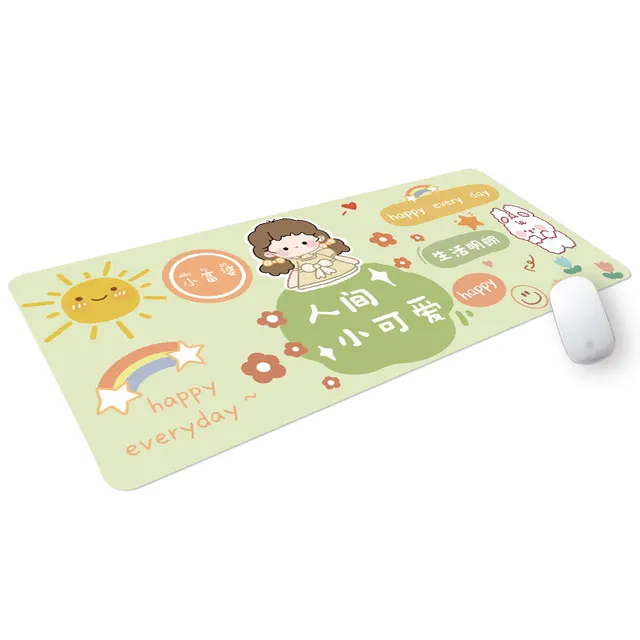 Custom Wholesale Gaming Mouse Pads PC Desk Mats for OEM ODM with Edging Packaging and LOGO Mousepads Custom Mouse Pad