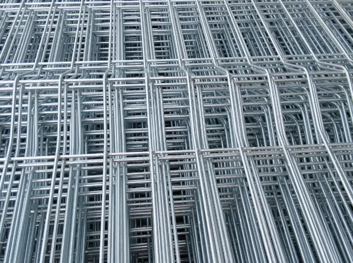 product cheap price factory sale wrought iron decorative powder coated welded wire mesh fence panels 3d folds wire mesh fence-4