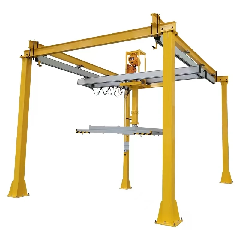 KBK Crane Standard Light Weight Aluminum Alloy Double Girder Overhead ...