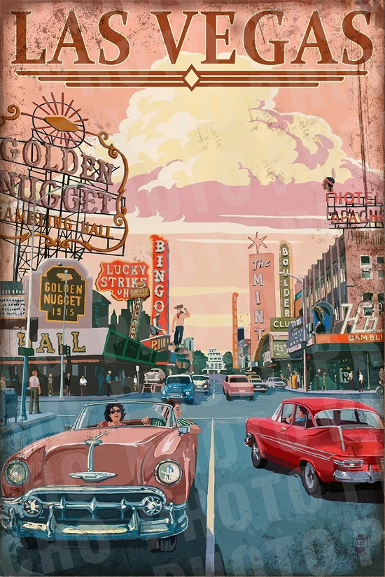 5 Cartelli In Metallo Vintage 20x30 Cm Per Garage, Officina E Uomo - Decorazione Retrò Con Olio E Stazione Di Servizio - 3
