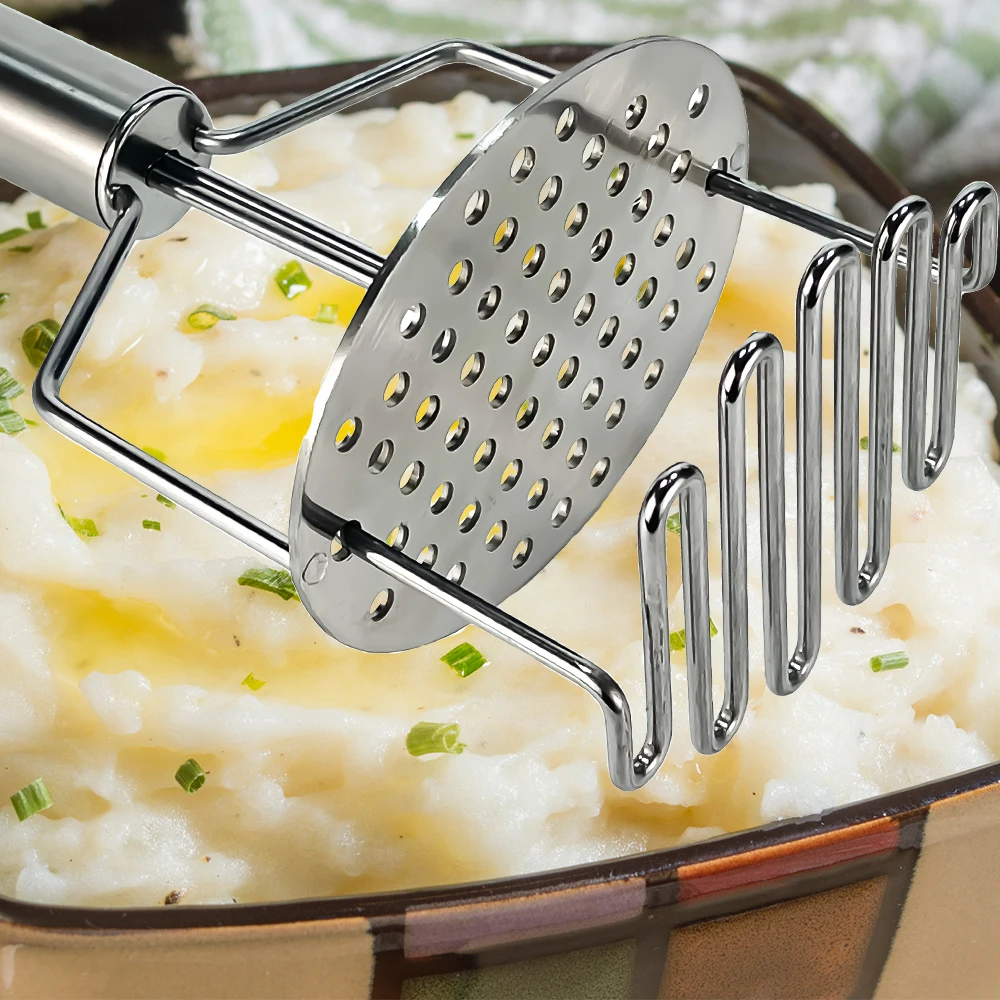 Stainless Steel Dualpress Premium Heavy Masher And Ricer Potato Masher Buy Potato Ricer